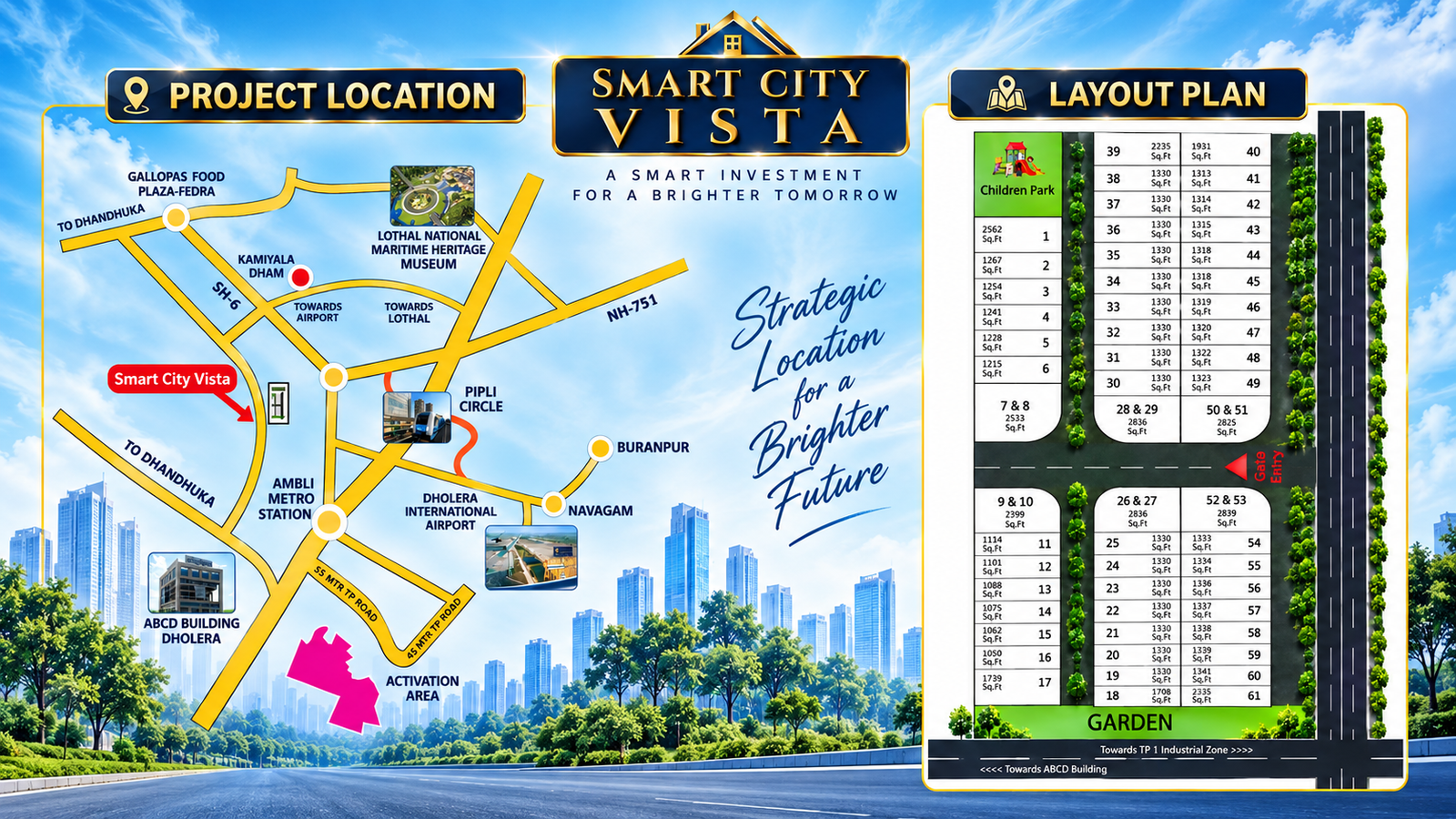 SMART CITY VISTA_DHOLERA
